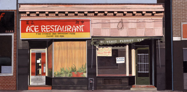 Ace Restaurant and Venus Florists, Roncesvalles ave, Toronto