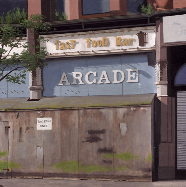 Closed Arcade, Belfast, Northern Ireland