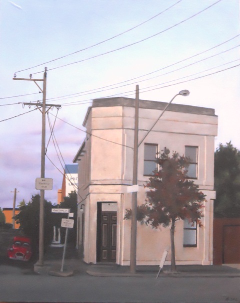 House at Dusk, St, Kilda, Australia 