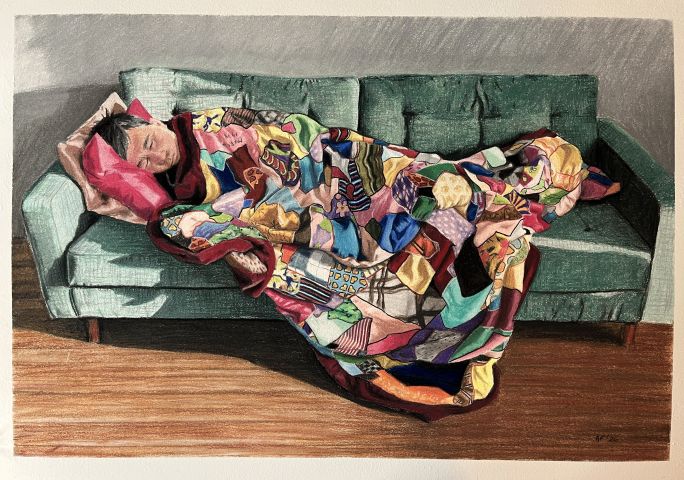 The Quilt Edna Made for Ray