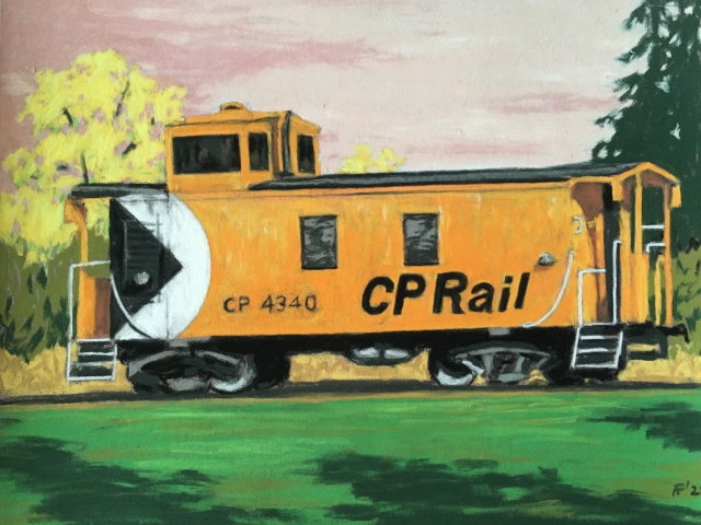 Train Car: Pandemic Drawing #49